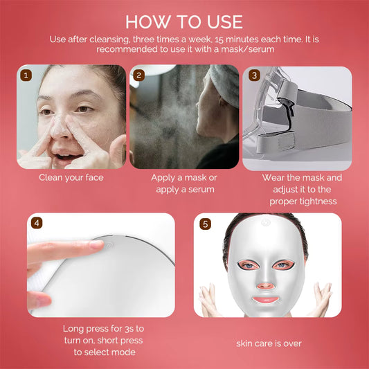 Red Light Face Mask